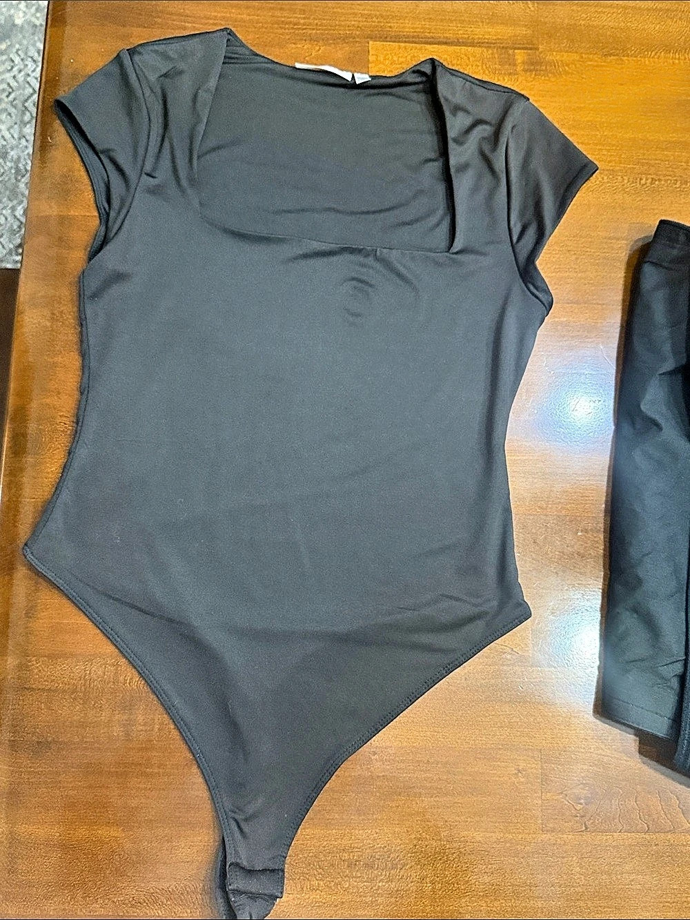 Cloth by Design black Bodysuit Size Large Like New
